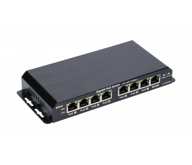 Extralink Gigabit PoE 8-7 port 24V 60W EX.1025 - 1374232 - zdjęcie 4